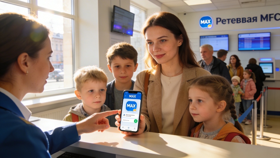 В МФЦ Петербурга начали выдавать электронные удостоверения многодетным семьям