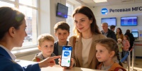 В МФЦ Петербурга начали выдавать электронные удостоверения многодетным семьям