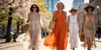 Тренды длинных платьев весна-лето 2026: что выбирают женщины 30+