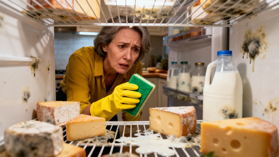 Как часто нужно мыть холодильник при хранении сыра и молока