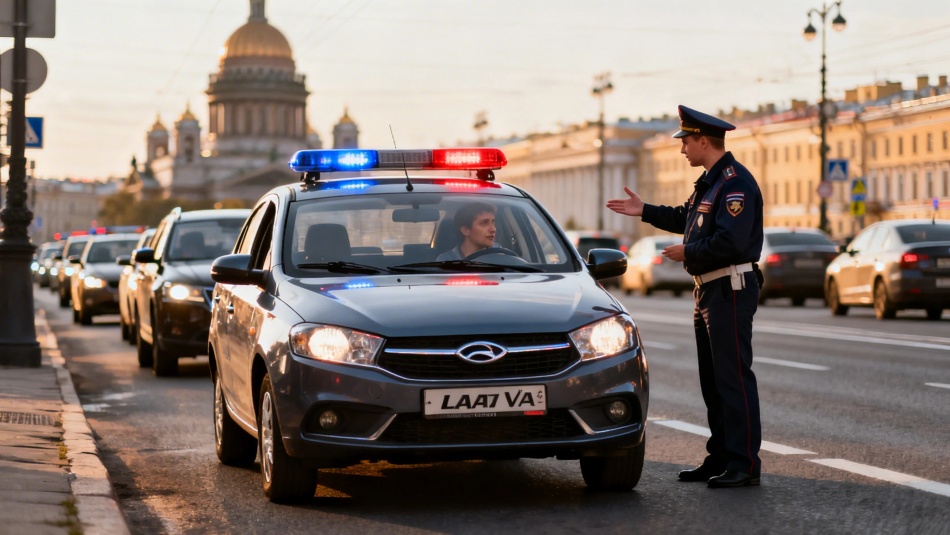 В центре Петербурга стартовал Дорожный патруль для поддержки автомобилистов