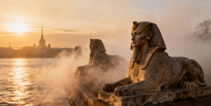 Египетские символы в Петербурге: где найти сфинксов, мумий и пирамиды