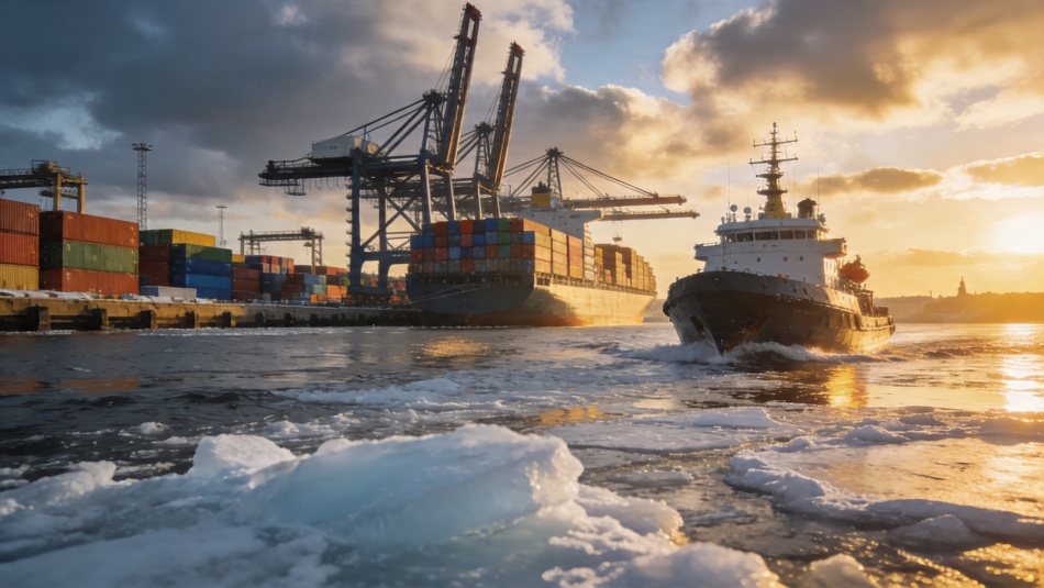 Петербургские порты войдут в новый арктический маршрут к 2030 году
