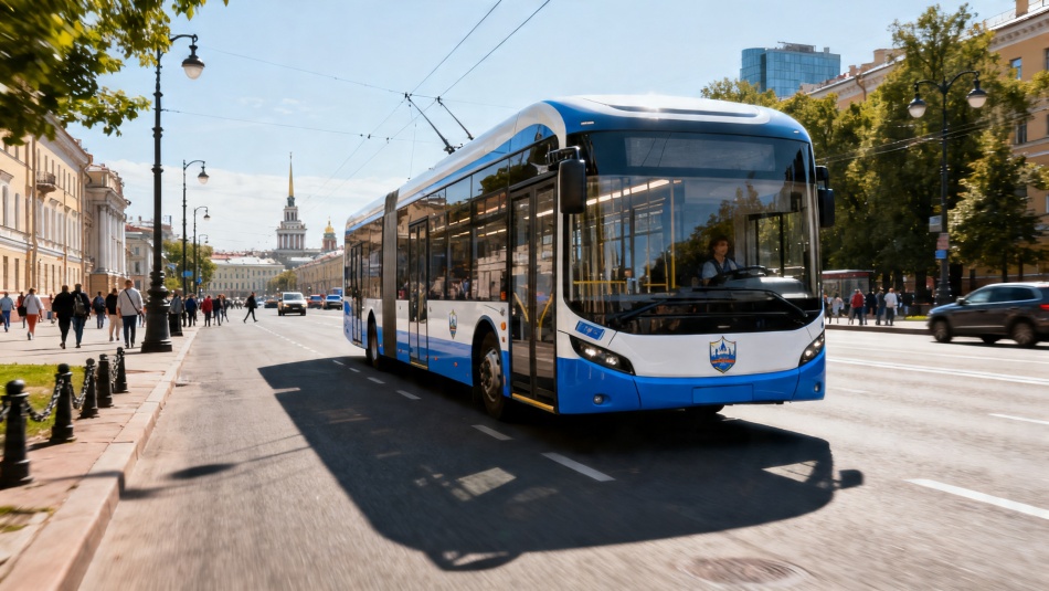 В Федоровском сквере появилась новая аллея каштанов к юбилею троллейбуса