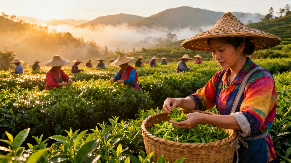 В Фуцзяне стартовал сбор урожая чая тегуаньинь нового сезона
