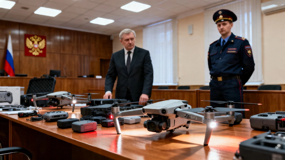 Суд Петербурга передал государству квадрокоптеры на 13 миллионов рублей