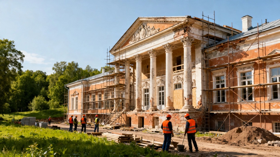 В Выборге усадьбу графа Толстого реконструируют под гостиничный комплекс