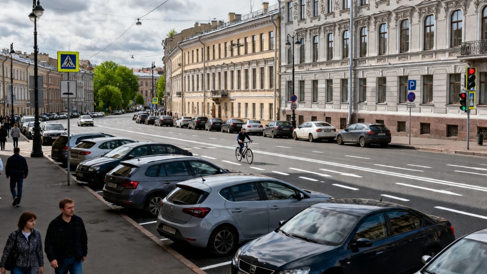 Въезд в центр Петербурга могут ограничить после запуска перехватывающих парковок
