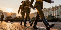 Первая репетиция парада Победы пройдет на Дворцовой площади 21 апреля