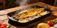Запеченная скумбрия: быстрый рецепт для здорового питания