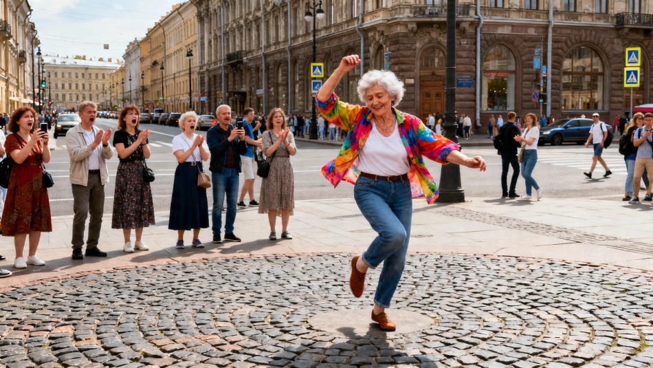 71-летняя танцовщица из Петербурга хочет на сцену к Билану