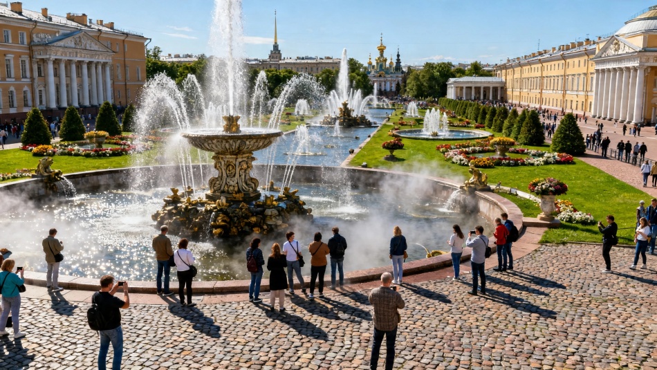 В Петербурге открыли 96 фонтанов, еще шесть готовят к запуску