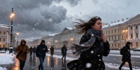 Северный ветер и снег принесут Петербургу резкое похолодание на неделю