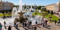 В Петербурге открыли 96 фонтанов, еще шесть готовят к запуску