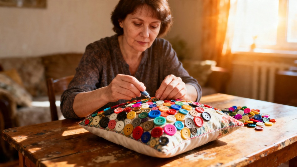 Старые пуговицы: неожиданный способ обновить интерьер за вечер
