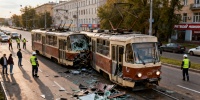 Водитель трамвая на Петергофском шоссе был трезв - причины аварии выясняются