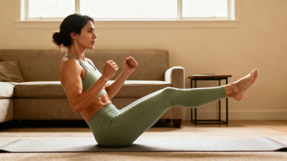 Новое упражнение для живота и ног: двойной эффект для фигуры