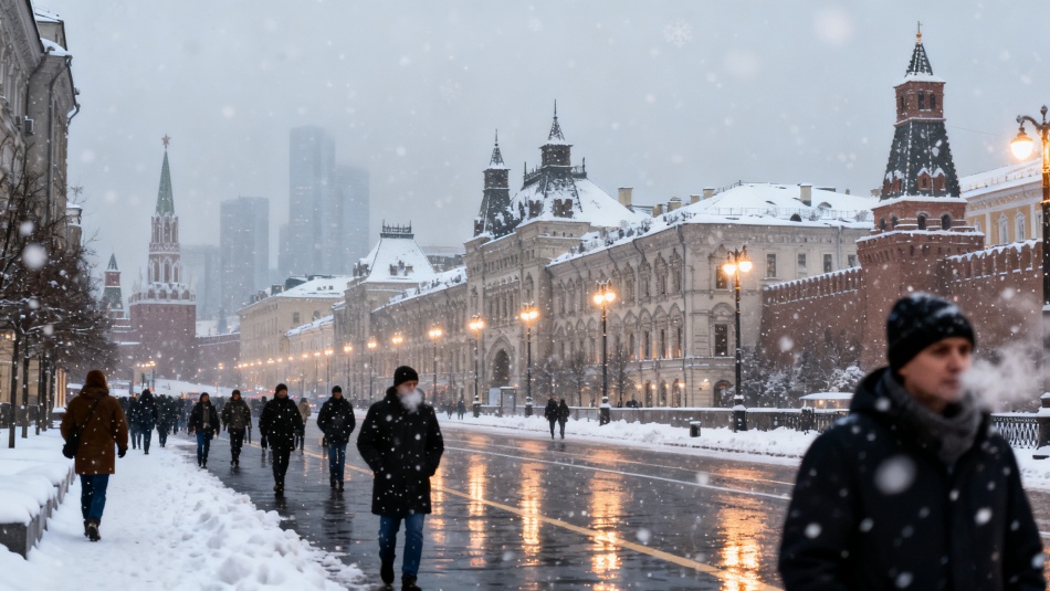 Циклон принесет снег и заморозки в Москву и Петербург на неделе