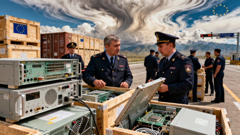 ЕС заблокировал экспорт телеком-оборудования и станков в Киргизию