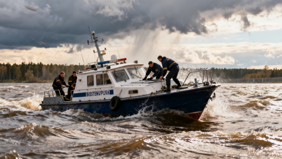 Эстонский патрульный катер случайно пересек границу с Россией на Нарве