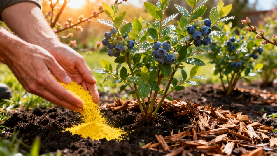 Весенний уход за голубикой: как повысить урожайность кустов