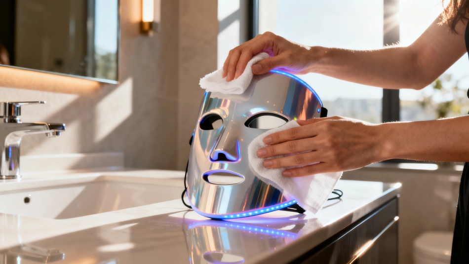 Чистка LED-масок: почему это важно для вашей кожи и устройства