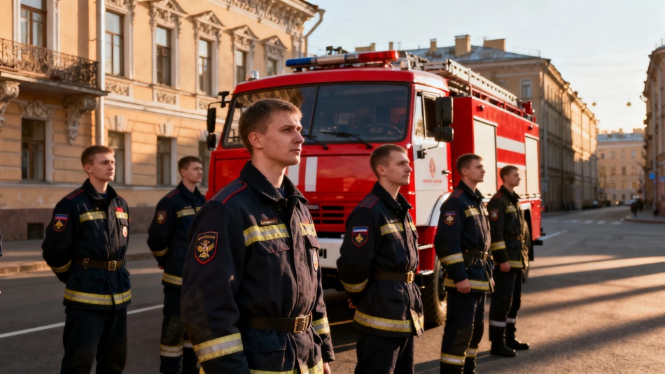 Александр Бельский отметил вклад пожарных Петербурга в День пожарной охраны