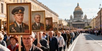 Шествие «Бессмертного полка» пройдет по Невскому 9 Мая раньше обычного