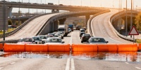 Два съезда на КАД к Московскому шоссе закроют на ремонт в мае