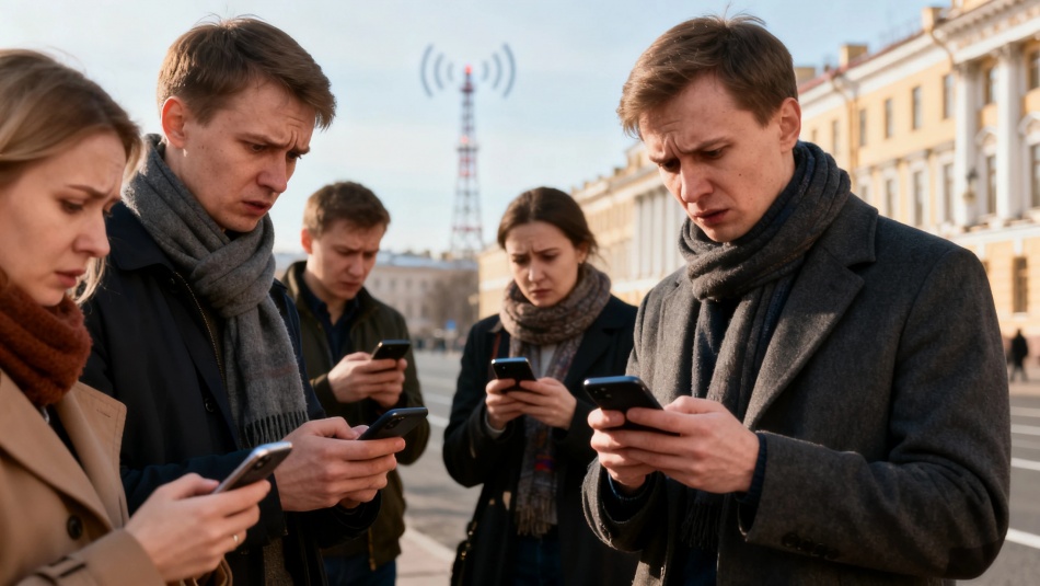 Массовые сбои мобильного интернета в Петербурге после атак дронов на Ленобласть