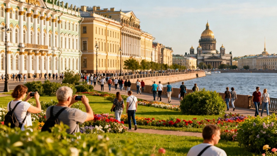 Петербург этим летом ждет рост турпотока на 5 процентов