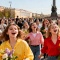 Более ста Кать исполнили «Катюшу» на площади Победы Петербурга