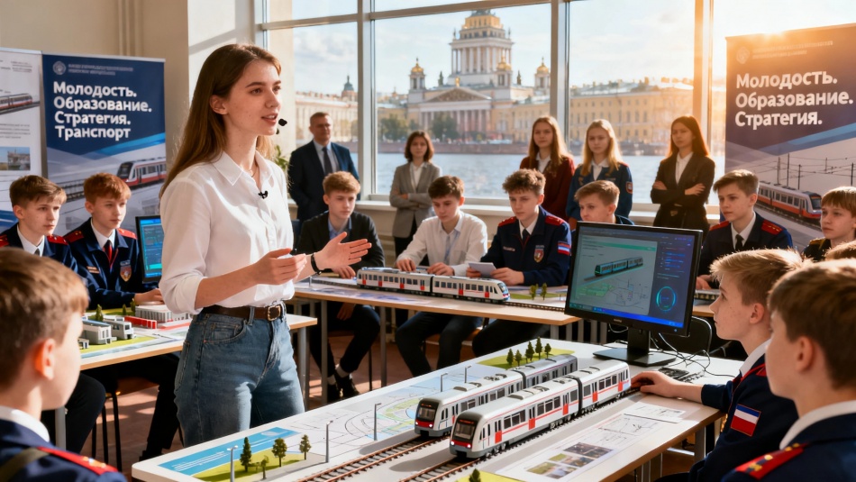 В Петербурге прошла первая молодежная конференция по транспорту и образованию