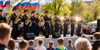 В Сестрорецке прошел третий фестиваль духовых оркестров Майский вальс