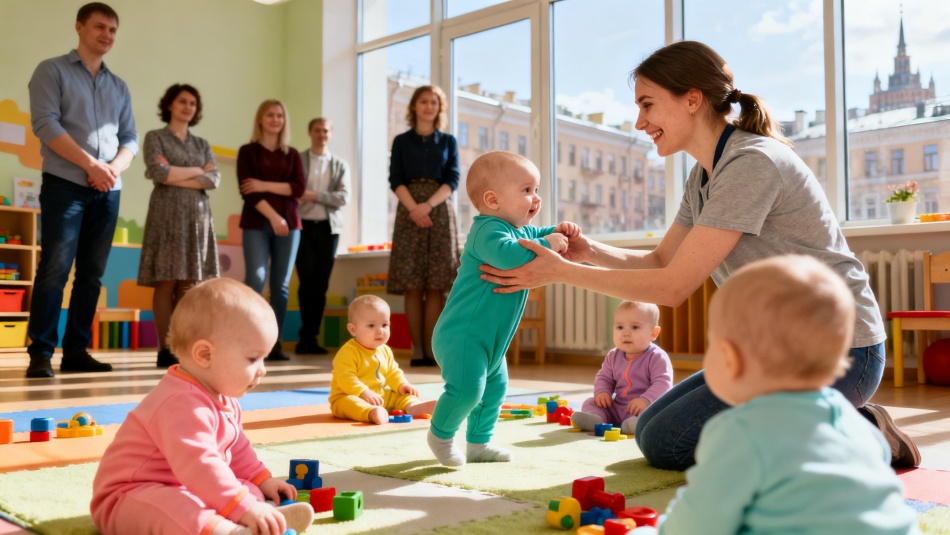 В Петербурге открывают новые группы для малышей до года в яслях