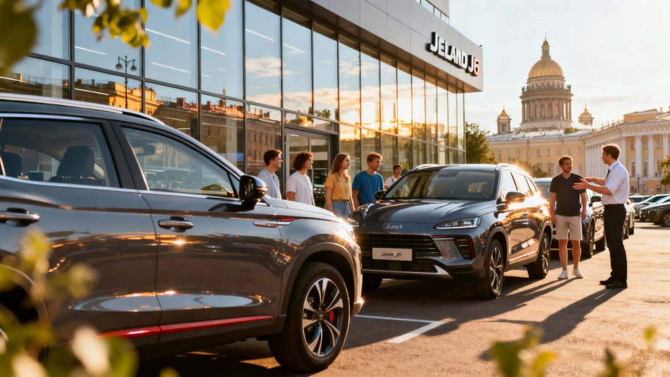В Петербурге стартовали продажи новых кроссоверов Jeland J6 местной сборки