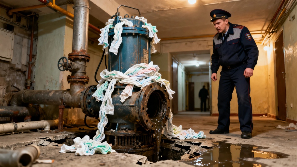 Жильцов Петербурга обязали оплатить ремонт канализации из-за салфеток