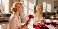 Фен Dyson Red Velvet: подарки для мам, которые меняют представление о домашнем уходе