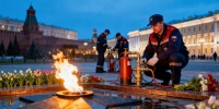 Вечные огни Петербурга прошли полную проверку перед 9 Мая