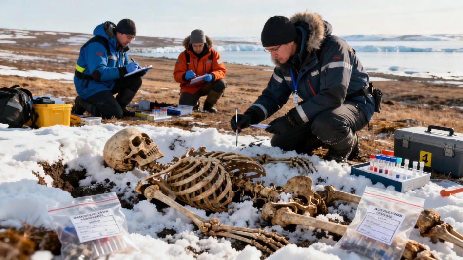 Четыре моряка экспедиции Франклина опознаны по ДНК спустя 179 лет