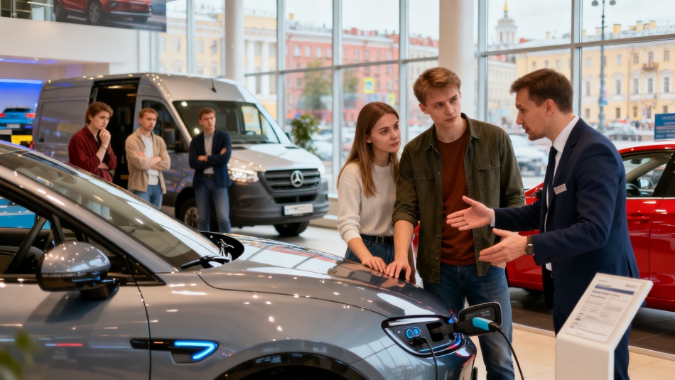Продажи новых авто в Петербурге выросли несмотря на спад коммерческого сегмента