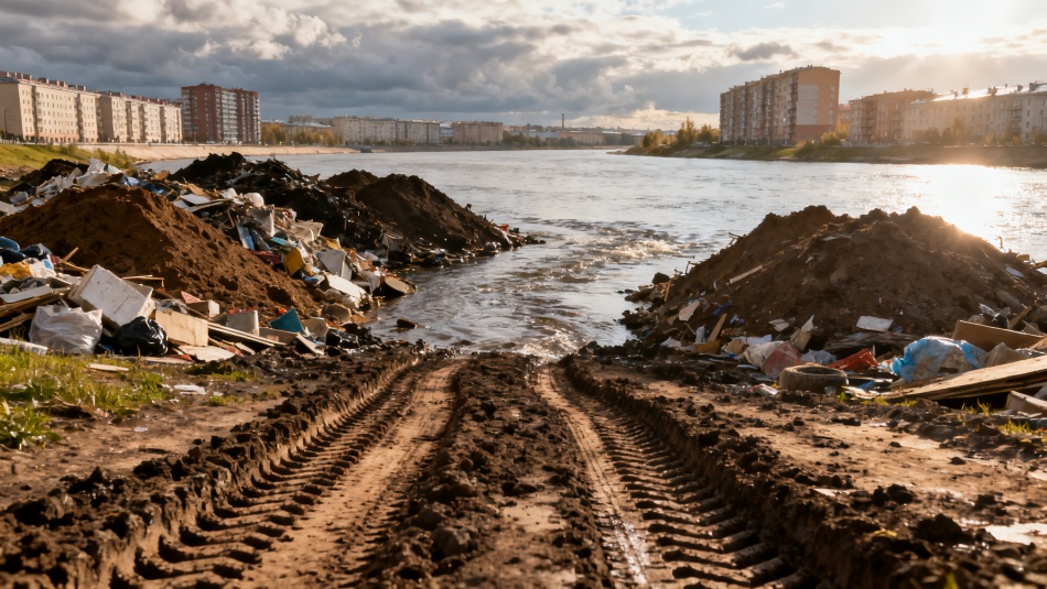 СК начал расследование загрязнения реки Утка в Петербурге