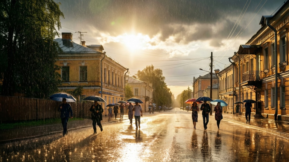 Дожди не остудят воздух в Ленобласти в пятницу