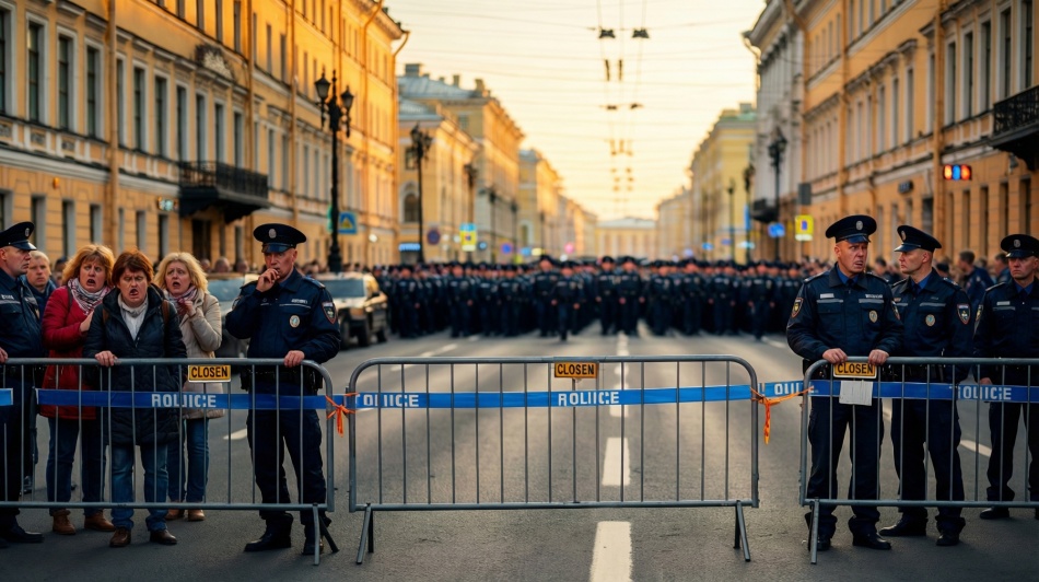 День Победы в Петербурге: парад, перекрытия и сбои связи