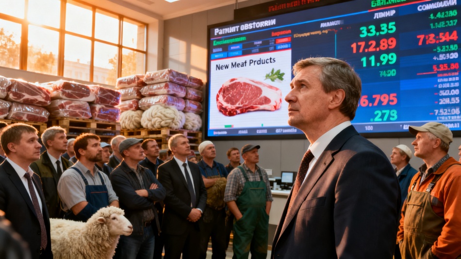 Петербургская биржа рассматривает запуск торгов мясной продукцией