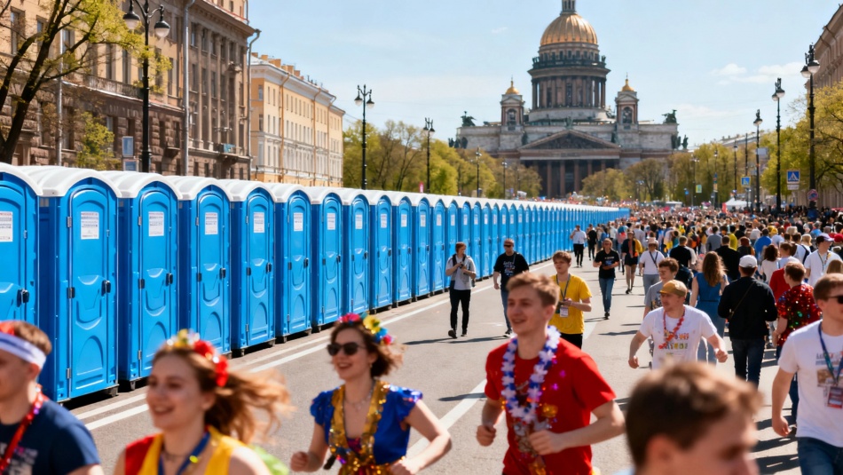 В Петербурге к 9 Мая появятся 137 бесплатных биотуалетов для горожан