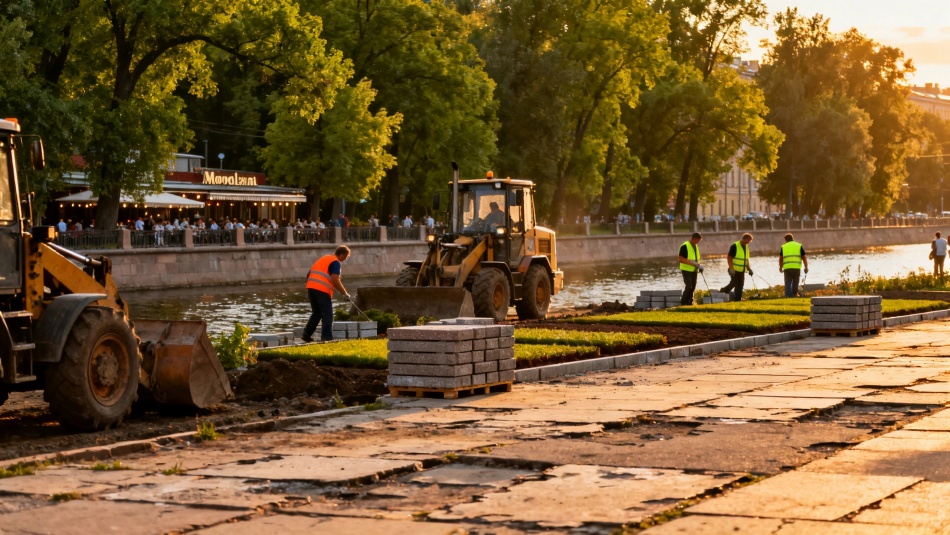 В 2026 году Смоленская набережная получит новое благоустройство