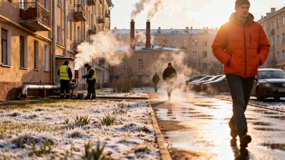 В Петербурге отопление не отключают из-за ночных похолоданий