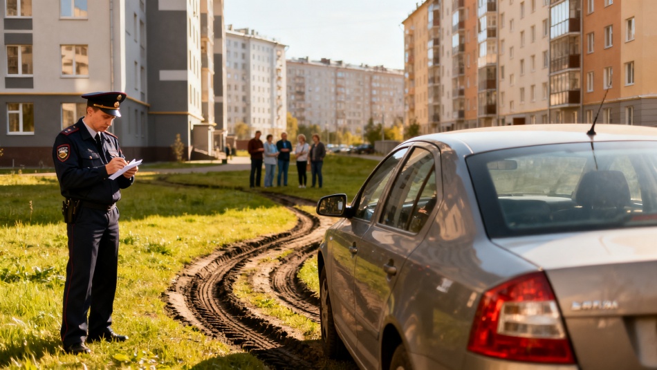 В Петербурге втрое выросло число штрафов за парковку во дворах