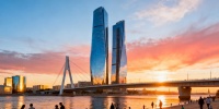 Беглов представил планы по развитию Петербурга: небоскребы, мосты и пляжи